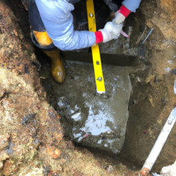 Construction d'un Mur de Soutènement en Blocs de Béton pour un Terrain en Pente Moissy-Cramayel